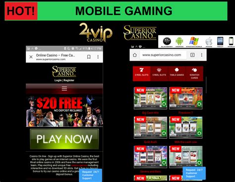 24 vip casino mobile